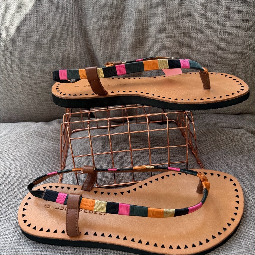 Anthropologie Lucky Penny Women's Multicolor Sandal